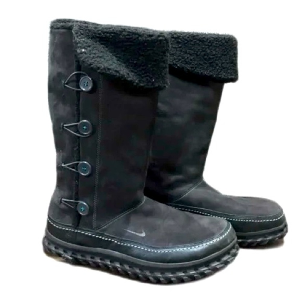Nike ACG Wild Edge Valenka 2 Black Winter Boots Size Women’s 10 Puddle Proof